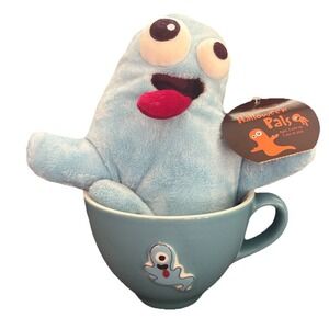 Vintage 2006 Starbucks Halloween Pals Mug One Eyed Squiggly Ghost Cyclops NWT